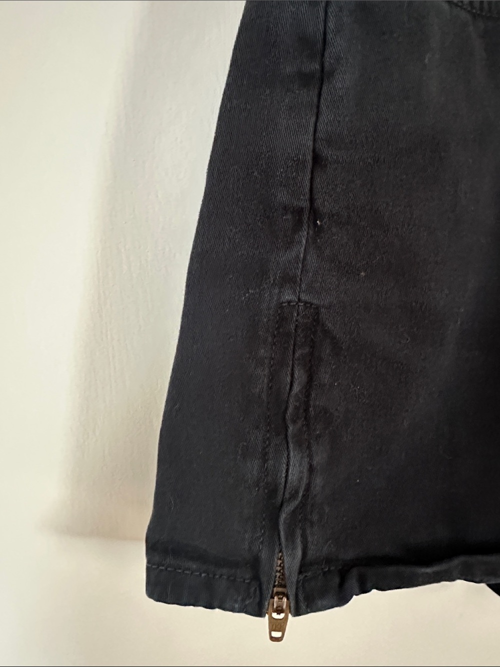 Women's Black High-Rise Denim Shorts - Picture 2 of 4